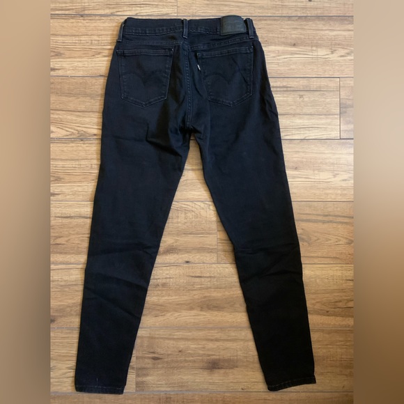 Levi’s super skinny black jeans size 28 - Picture 2 of 4